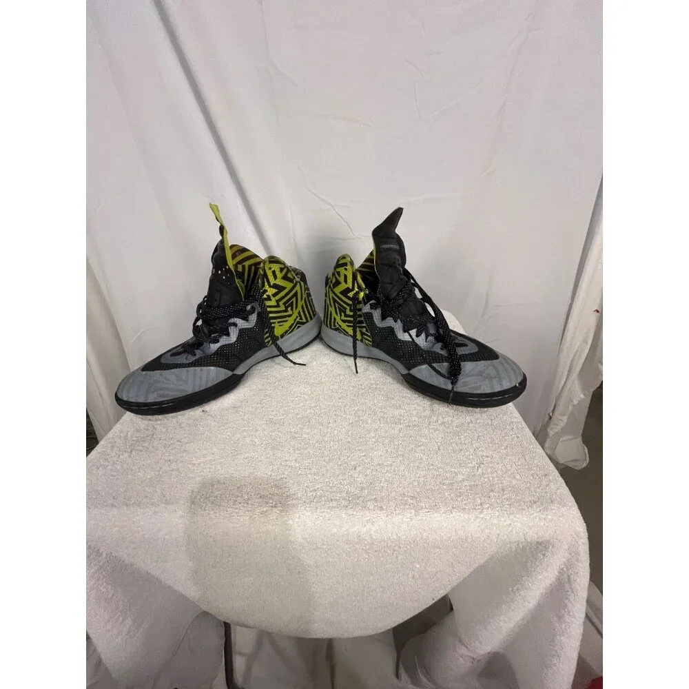 Nike Hyperenforcer XD Basketball Shoes Black Grey Size‎ 9.5 Men’s